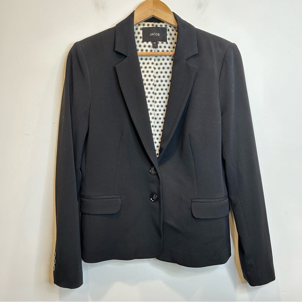 Jacob 2 Button Blazer Black